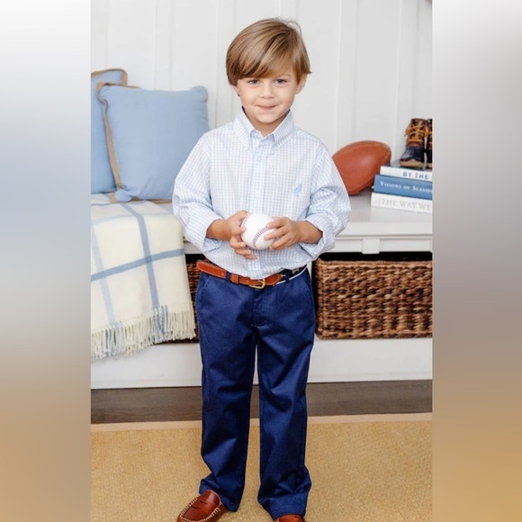 NWT Beaufort Bonnet Prep School Pants Nantucket Navy Richmond Red Stork - Picture 5 of 5